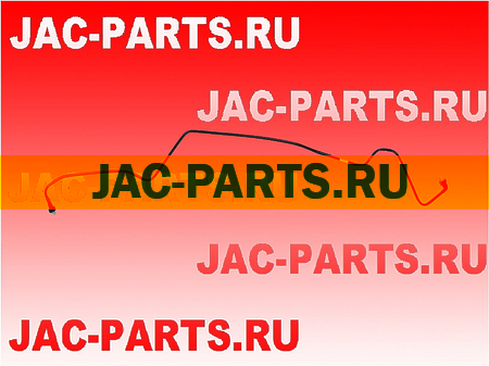 Трубка топливная (пластик с фитингами) от фильтра грубой очистки к ДВС JAC N120 1104030LE35K03
