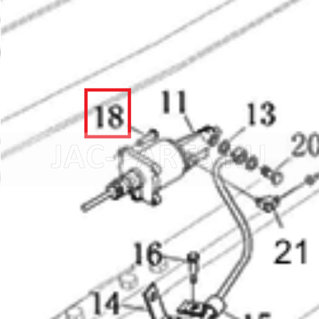 ПГУ сцепления JAC N350 N410 1607300Y1P3001 41710-Y3B0E 41710Y3B0E 1607300Y1P3002