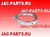 Хомут выхлопной системы с ДВС на гофру JAC N75 N80 N90 N120 5269284F