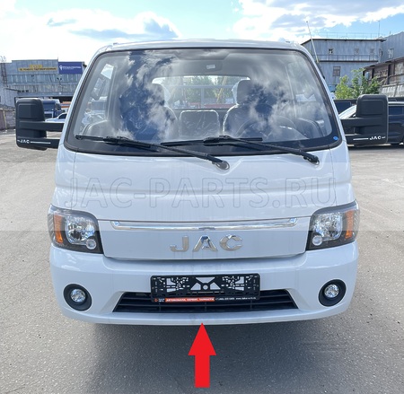 Бампер передний JAC N25 N35 2803100W5000-WP