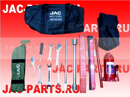 Набор инструмента с домкратом до 8 тонн JAC N120 3900100LE359