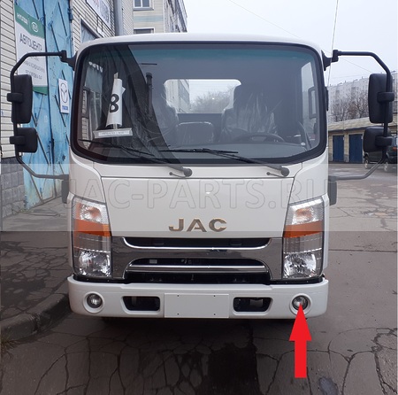 Дневной ходовой огонь левый JAC N56 4118910LD060