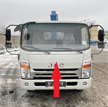 Капот передний (ПОД ПОКРАС) JAC N75 N80 N90 N120 5301100LE050