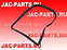 Уплотнитель стекла левой двери JAC N56 N75 N80 N90 N120 6103104LE01003