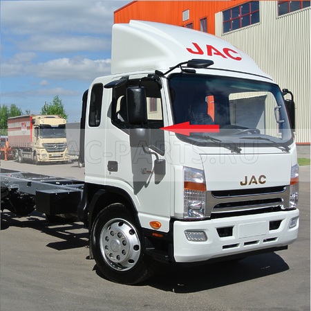 Стекло правой двери JAC N75 N80 N90 N120 6103200LE01003