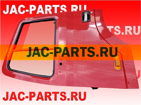 Дверь левая в сборе (окрашен, красный) JAC N350 75001-Y4010XH-1Y00 75001Y4010XH1Y00
