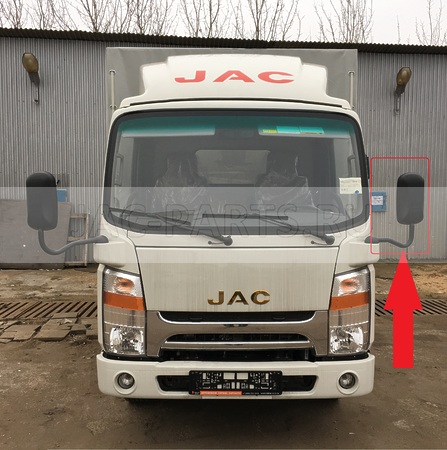 Зеркало заднего вида левое в сборе JAC N56 N75 8202100LD085