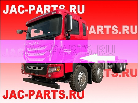 Накладка ступенек левая крыло JAC N410 8405100Y4XA0