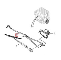 Трапеция стеклоочистителя JAC N350 N410 98120-7A001-0001 981207A0010001