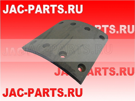 Накладка передней тормозной колодки нижняя JAC N350 N410 AK35013225GJH AK35013245GJH