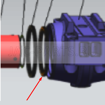Сальник балансирного вала JAC N350 N410 AK99114520233