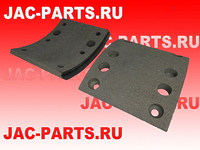 Накладка тормозной колодки задней JAC N80 N90 и передней на N90 HF16016E7-3502105-TBK HF16016E73502105TBK 3501105LE710