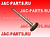 Полуось левая заднего моста (одинарный шлиц на валу) JAC K7 JY24R530-03065 JY24R53003065