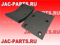 Накладка тормозной колодки передней задней JAC N75 N80 LE030-3501084 LE0303501084