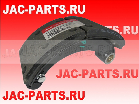 Колодка тормозная в сборе нижняя JAC N75 N900-3501070B N9003501070B